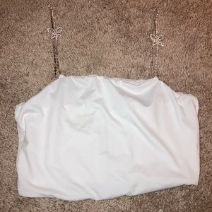 Akira butterfly crop top